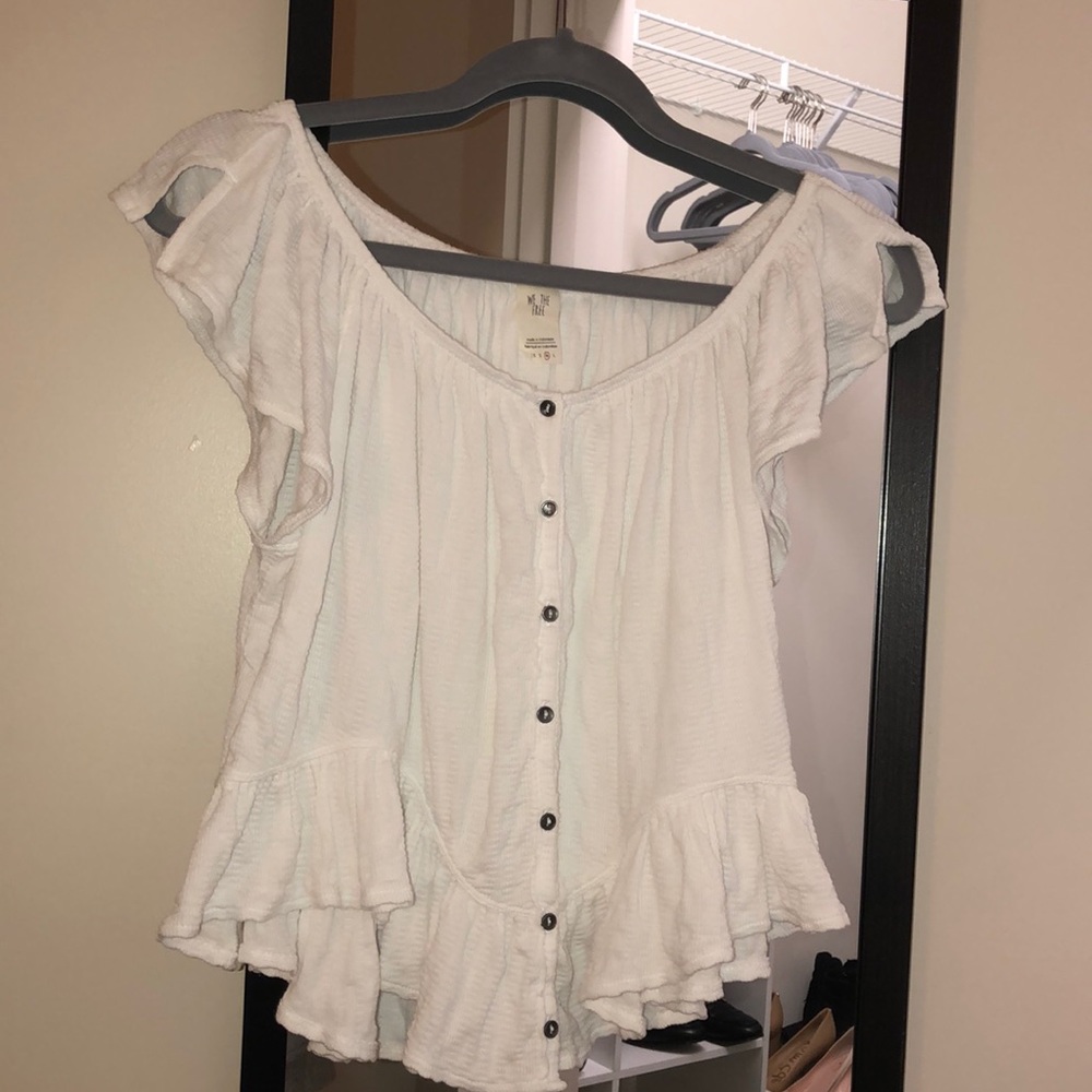 Free People Off The Shoulder Top